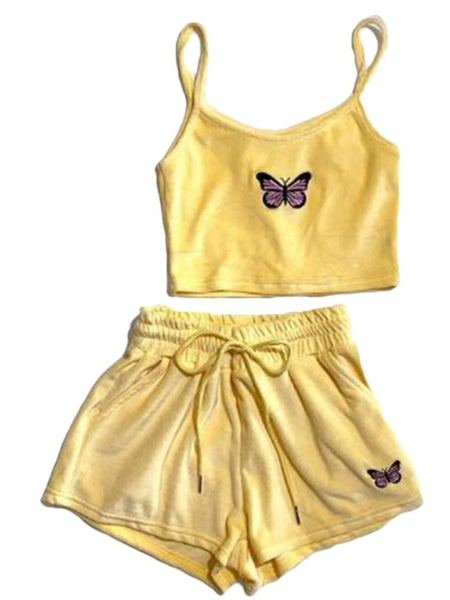Butterfly Babe Short Set