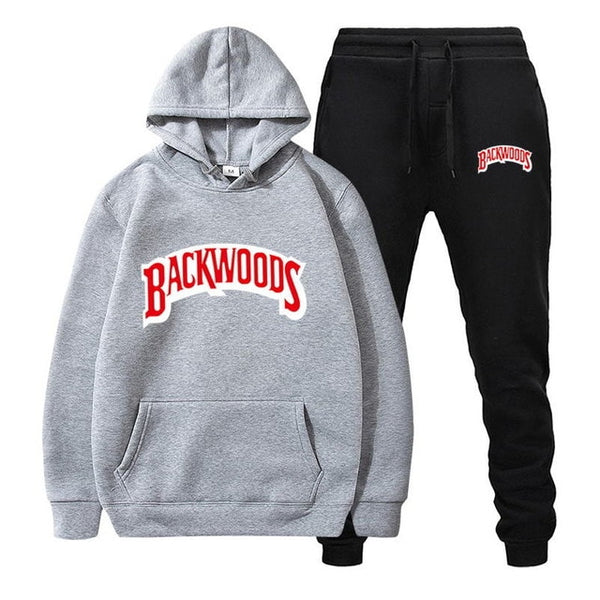 Urban Backwoods N7 Logo Sudadera Con Capucha Y Cremallera Para Hombre Zipper Hoodie Negro Talla M