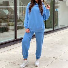 2 pieces  Hooded Sweatsuit
