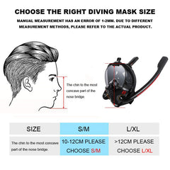Anti-Leak Swimming Mask