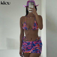 Colorful Island Bikini Set