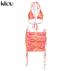 Colorful Island Bikini Set