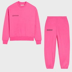Fine Print Cotton Sweatsuit For Women