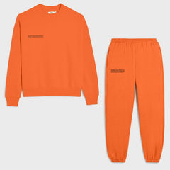 Fine Print Cotton Sweatsuit For Women