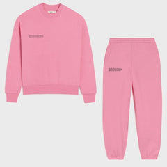 Fine Print Cotton Sweatsuit For Women