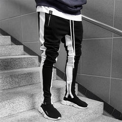 Men's Striped Gym Sport Joggers