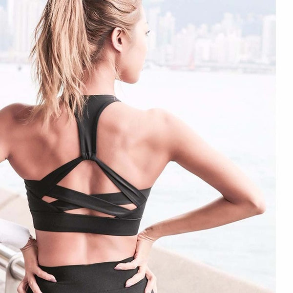 Bandage Strap Sports Bra