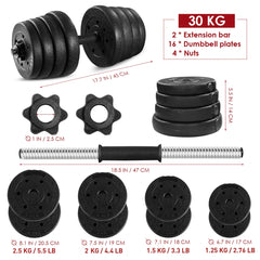 Adjustable 30kg Dumbbell