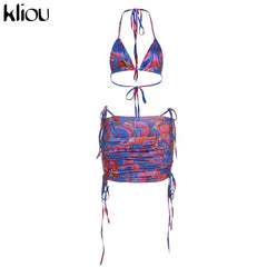 Colorful Island Bikini Set
