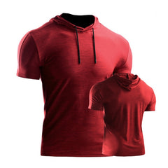 Men's Long Sleeve Hooded Shirt