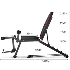 Multifunctional Bodybuilding Exercise Bench