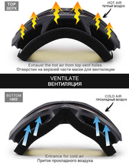 Ski Goggles Snowboard Glasses