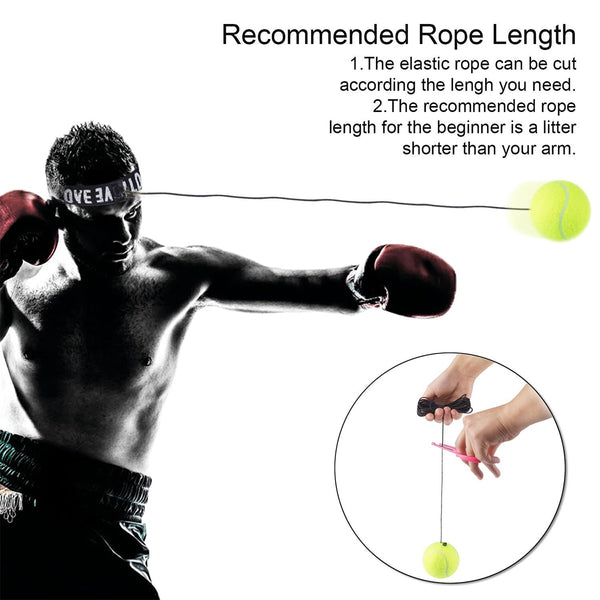 Boxing Reflex Speed Ball with Adjustable Headband