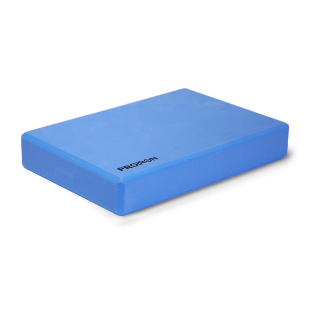 High Density EVA Foam Yoga Block Supports and Improves Poses and Flexibility